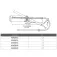 Ultraflex TM86 Hydraulic Steering Set