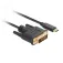 Lanberg USB-C-DVI-sovitin 3 m
