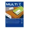 Apli MULTI3 스티커 48.5x25.4 mm
