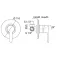 Foresti & suardi Mitigeur de douche Arena