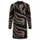 Object Ray Aop langarmkleid