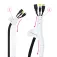Nanocable Gestor de cables 10.36.0002-W 2 m