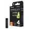 Panasonic Eneloop Pro Micro BK-4HCDE/4BE Rechargeable Battery