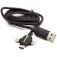 Ridgemonkey Cable USB A Multi-Salida 1 m