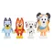 Bluey Pack de 4 Figuras Surtido