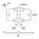 Foresti & suardi Die Cast Hinge
