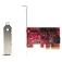 Startech PCI-E-utvidelseskort 6 porter
