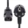 Startech Cable d´alimentació IEC C13 1 m