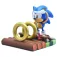 Sonic Figurine Diorama à assembler 8 cm