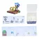Sonic Diorama con figura da assemblare 8 cm