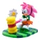 Sonic Diorama con figura da assemblare 8 cm