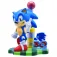 Sonic Diorama con figura da assemblare 8 cm