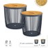 Prosperplast 25+35L Clubo Collection 38.6x38.6x35.8 cm ZA4310 Stainless Steel Basket 2 Units