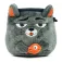 Yy Vertical Grey Cat kridtpose
