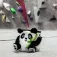 Yy vertical Panda kridtpose