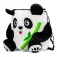 Yy vertical Panda Giant kridtpose