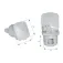 Ceredi giovanni Obere PVC-Duschabdeckung