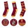 Cinereplicas Mitjons Pack 3 Harry Potter Gryffindor