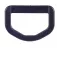 Dive rite Plastic D-ring 2.5 cm 10 eenheden