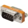 Euroconnex Conector DB9 Macho - Macho