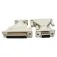 Euroconnex DB9H - DB25H-stik