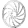 Reverse components Disc de fre