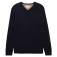 Tom tailor Pull à col en V 1038427 Basic Knit