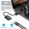 Vention CDYB0 USB-A till jack-adapter