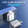 Vention VAB-S13 USB-A til jack-adapter