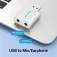 Vention VAB-S13 USB-A til jack-adapter