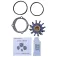 Johnson pump F6 MC97/EPDM-pumpimpeller