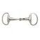 Sefton Thick solid eggbutt flat-edge ring snaffle