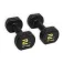 Olive Rubber dumbbell 2 units