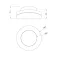 Creative cables Commutador de peu unipolar Creative