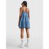 Tommy jeans Vestido Sin Mangas Tiered Chambray