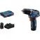 Bosch GSR 12V-35+2x3.0Ah+Gal 12V-40+L electric screwdriver