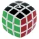 V-cube Puzzle Cube 3 Oreiller Blanc