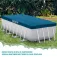 Intex Cubierta rectangular para piscina