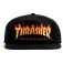 Thrasher Flame Emboidery Snapback Lippis