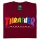 Thrasher Rainbow Maroon 반팔 티셔츠