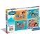 Clementoni Puzzle 4 in 1 DC Superamici