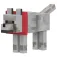 Minecraft Diamond Level Wolf Figure