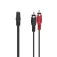 Hama Câble H à 2RCA M 3.5 mm