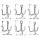 Blue crab Treble Hook 8 units