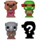 Funko Figura Ninja Turtles Splinter 4 Pack