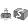 Dremel SC Gr Coarse/Medium Multitool Abrasive Brush