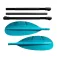 Spinera Remo de caiaque Performance Kayak