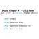 Zoom bait Vinil Dead Ringer 101 mm