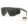 Wiley X Lunettes de soleil polarisées Saber Advanced