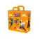 Konix Bolsa reciclada naranja Naruto